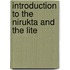Introduction To The Nirukta And The Lite