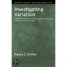 Invest Variat Eff Soc Org Soc Set Ossl P door Nancy C. Dorian