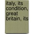 Italy, Its Condition, Great Britain, Its