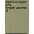 Japanese-English And English-Japanese Di