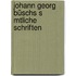 Johann Georg Büschs S Mtliche Schriften