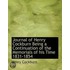 Journal Of Henry Cockburn Being A Contin