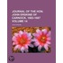 Journal Of The Hon. John Erskine Of Carn