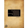 Just's Botanischer Jahresbericht. System by E. Koihne