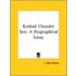 Keshub Chunder Sen: A Biographical Essay