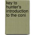 Key To Hunter's Introduction To The Coni
