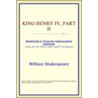 King Henry Iv, Part Ii (Webster's Italia door Reference Icon Reference