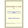 King Henry Iv, Part Ii (Webster's Korean by Reference Icon Reference
