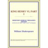 King Henry Vi, Part I (Webster's Korean by Reference Icon Reference