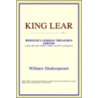 King Lear (Webster's German Thesaurus Ed by Reference Icon Reference