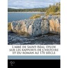 L'Abb  De Saint-R Al;  Tude Sur Les Rapp door Gustave Dulong