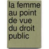 La Femme Au Point De Vue Du Droit Public by Moisei Ostrogorski