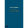 Land And People In Late Medieval England door Bruce M.S. Campbell