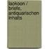 Laokoon / Briefe, antiquarischen Inhalts