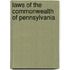Laws Of The Commonwealth Of Pennsylvania
