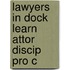 Lawyers In Dock Learn Attor Discip Pro C
