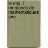 Le Ons  L Mentaires De Mathematiques Ave by Nic L. De La Caille