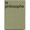 Le Philosophe door Pierre Pradi�
