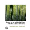Lectures On The Ecclesiastical History O door Onbekend