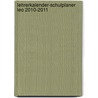 Lehrerkalender-schulplaner Leo 2010-2011 door Udo Egermeier