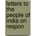 Letters To The People Of India On Respon