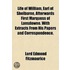 Life Of William, Earl Of Shelburne, Afte