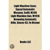 Light Machine Guns: Squad Automatic Weap by Source Wikipedia