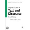 Linguistic Studies of Text and Discourse door Michael A.K. Halliday