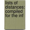 Lists Of Distances: Compiled For The Inf door Onbekend