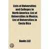 Lists Of Universities And Colleges In No by Books Llc