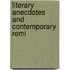 Literary Anecdotes And Contemporary Remi