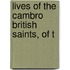 Lives Of The Cambro British Saints, Of T