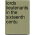 Lords Lieutenants In The Sixteenth Centu