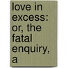 Love In Excess: Or, The Fatal Enquiry, A door Onbekend