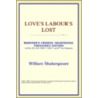Love's Labour's Lost (Webster's Chinese by Reference Icon Reference