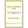 Love's Labour's Lost (Webster's Italian door Reference Icon Reference