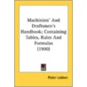 Machinists' And Draftsmen's Handbook; Co door Onbekend