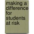 Making A Difference For Students At Risk