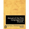 Manual Of The First Congregational Churc door Onbekend