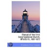 Manual Of The First Congregational Churc door Onbekend