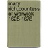 Mary Rich,Countess Of Warwick  1625-1678