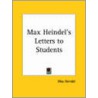 Max Heindel's Letters To Students (1910) by Max Heindel
