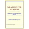 Measure For Measure (Webster's Italian T by Reference Icon Reference