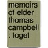 Memoirs Of Elder Thomas Campbell : Toget