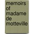 Memoirs Of Madame De Motteville