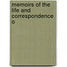 Memoirs Of The Life And Correspondence O door Hugh Pearson