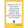 Memoirs Of The Life Of Dr. Darwin: Chief by Unknown