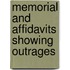 Memorial And Affidavits Showing Outrages