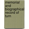 Memorial And Biographical Record Of Turn door Onbekend