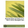 Memorial Volume And History Of St. Mark' by Charles Edgar. 4N Haupt